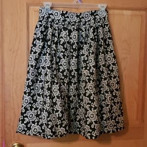 Vintage Homemade Skirt Floral